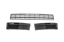 Volkswagen T6 2015–2024 Nedre frontgrill (3 delar, matt) foto 1