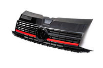 Volkswagen T6 2015–2024 Frontgrill med röd rand (för emblem) foto 2