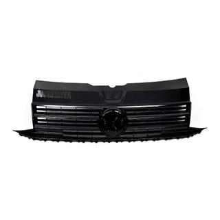 Frontgrill högglans svart (för emblem) Volkswagen T6 2015–2024 foto 2