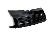 Volkswagen T6 2015–2024 Frontgrill blanksvart (utan emblem) foto 1