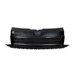 Frontgrill blanksvart (utan emblem) Volkswagen T6 2015–2024 foto 3