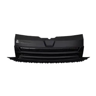 Frontgrill mattsvart (utan emblem) Volkswagen T6 2015–2024 foto 1
