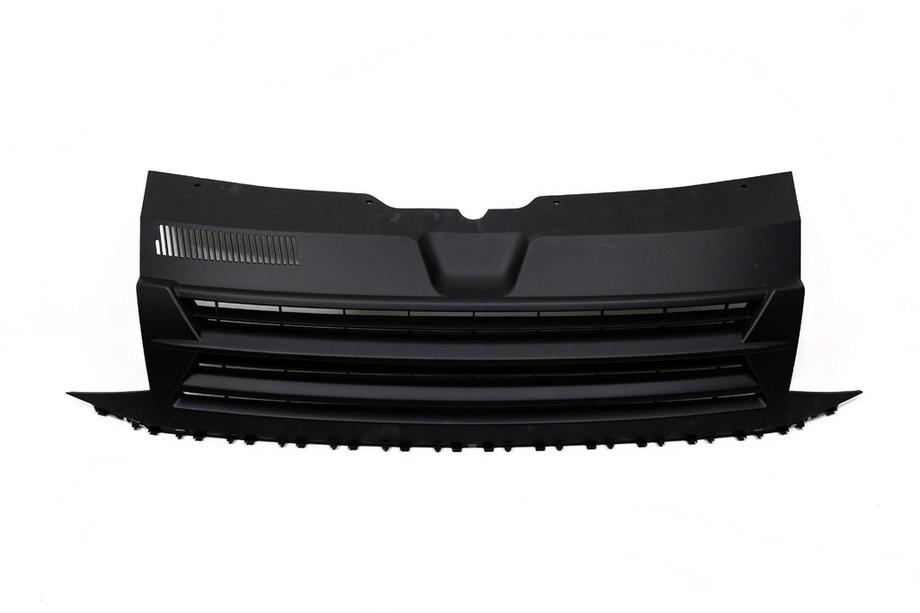 Volkswagen T6 2015–2024 Frontgrill mattsvart (utan emblem) Image