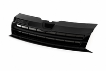 Volkswagen T5 2010–2015 Frontgrill svart blank (utan emblem) foto 2