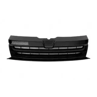 Frontgrill svart blank (utan emblem) foto 1