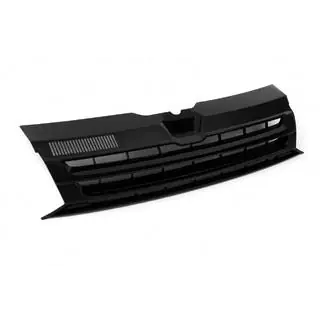 Frontgrill svart blank (utan emblem) foto 3