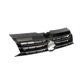 Frontgrill, svart högglans (för emblem) Volkswagen T5 2010–2015 foto 3