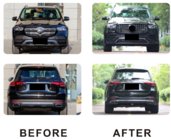 Mercedes GLE W167 2018– AMG GLE63 bodykit (med komplett bakre stötfångare) foto 3