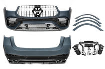 Mercedes GLE W167 2018– AMG GLE63 bodykit (med komplett bakre stötfångare) foto 2