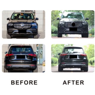 AMG GLE63 bodykit (med komplett bakre stötfångare) Mercedes GLE W167 2018– foto 3