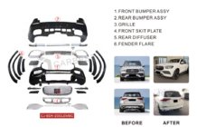 Mercedes GLE W167 2018– Maybach bodykit-sats foto 5