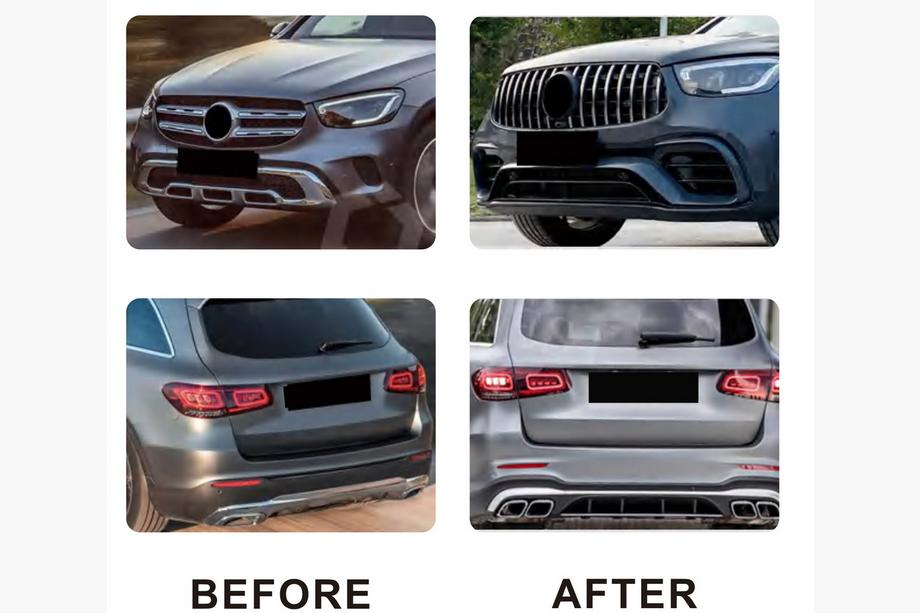 Mercedes GLC X253 2015–2022 Karosserikit 2020-2022 (AMG GLC63) Foto 8