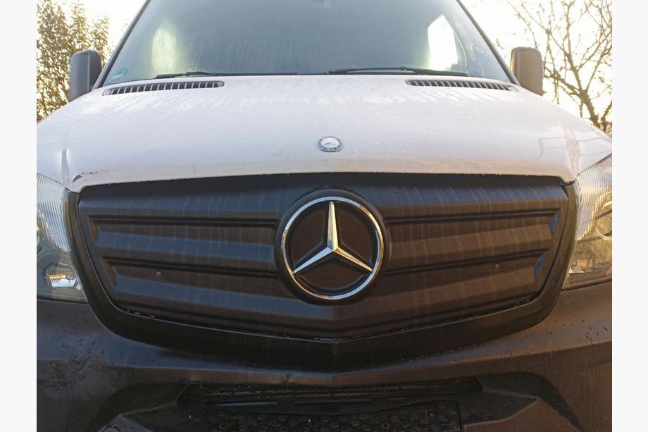 Mercedes Sprinter W906 2006–2018 Vintertäckning för grill V2 (2013↗) Blank Image