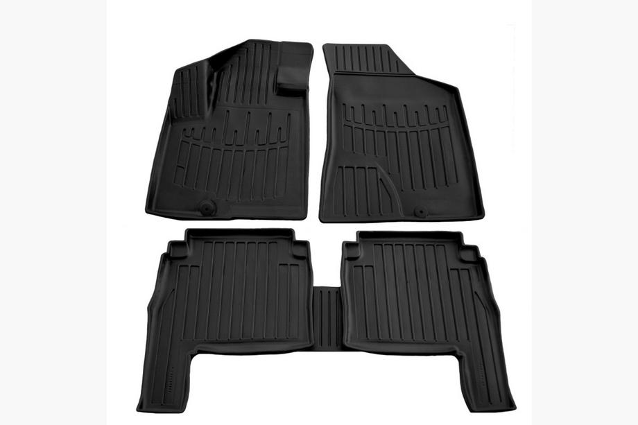 Hyundai Santa Fe 2 2006–2012 Stingray 3D bilmattor 2006-2010 (5 st, polyuretan) Image