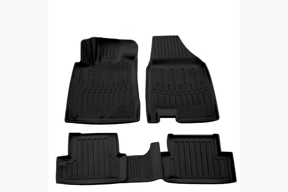 Nissan Qashqai 2010–2014 Stingray 3D golvmattor (4 st, polyuretan) Image