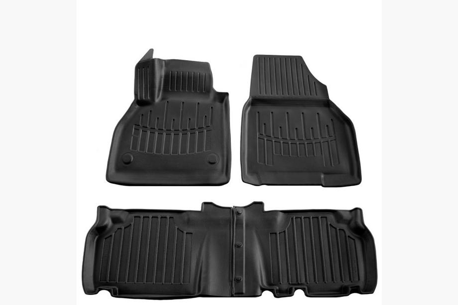 Renault Kangoo 2008–2020 Stingray 3D golvmattor (4 st, polyuretan) Image