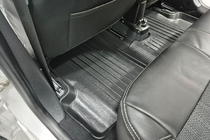 Renault Logan II 2013–2022 Stingray 3D bilmattor (5 st, polyuretan) foto 4