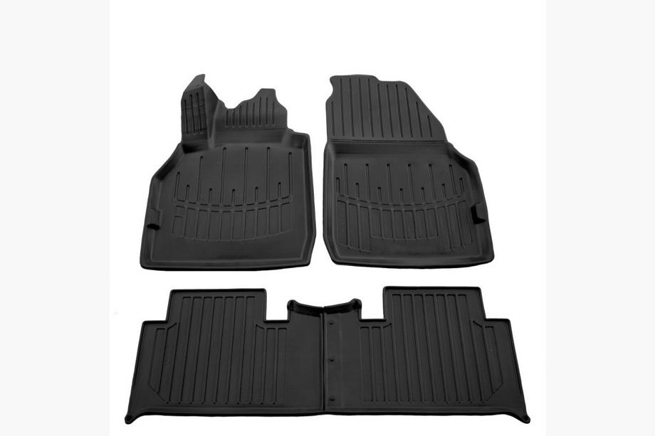 Renault Scenic/Grand 2003–2009 Stingray 3D golvmattor (4 st, polyuretan) Image