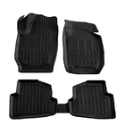 Skoda Fabia 2007–2014 Stingray 3D bilmattor (5 st, polyuretan) foto 1