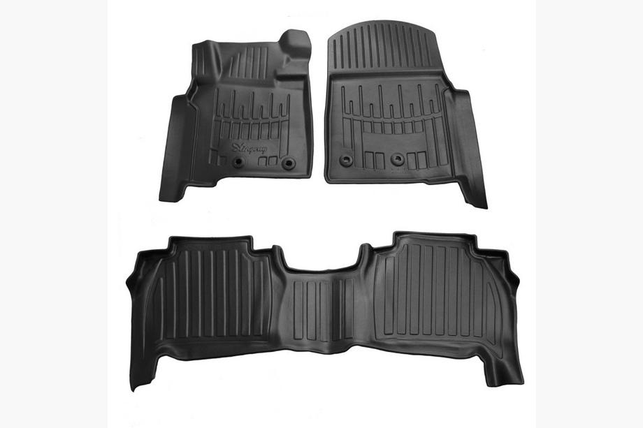 Toyota Land Cruiser 200 2007–2021 Stingray 3D bilmattor 2011+ (4 st, polyuretan) Image