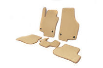 Volkswagen Golf 5 2003–2009 EVA bilmattor (beige) foto 2