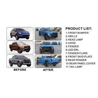 Karosserikit (F150 Raptor-design 2015-2020) foto 2