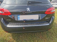 Peugeot 308 2014–2021 Lastskydd bakre stötfångare Carmos (SW, rostfritt stål) foto 2