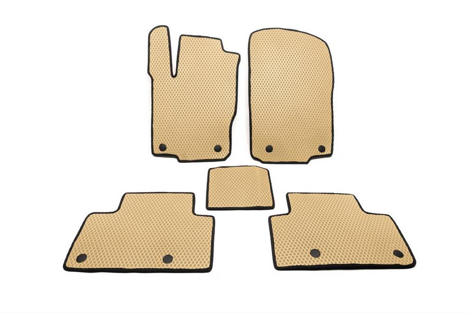 Mercedes GL/GLS-klass X166 2012–2019 EVA bilmattor (Beige) Image