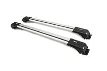 Låsbara lastbågar för vanliga takrails Skybar V1 (2 st) upp till 140 cm, grå foto 6