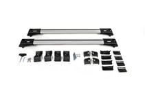 Låsbara lastbågar för vanliga takrails Skybar V1 (2 st) upp till 140 cm, grå foto 11