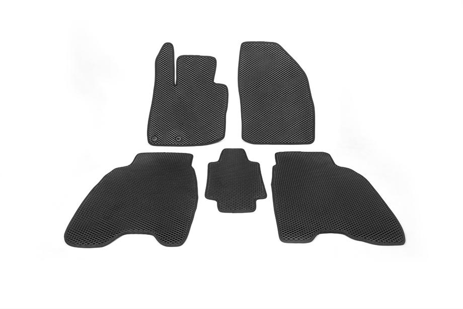 Honda Civic HB 2006–2012 EVA bilmattor (svarta) Image