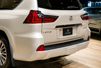 Lexus LX570/450d 2008–2022 Bakre stötfångare (2015-2023, för lackering) foto 2