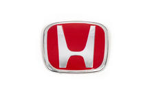 Honda Emblem (röd, självhäftande) foto 1