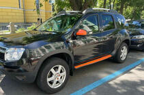 Renault Duster 2008–2017 Hjulhusbreddare (4 st, svart ABS) foto 3