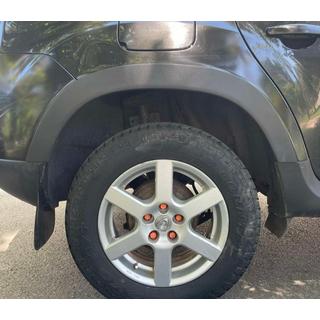 Hjulhusbreddare (4 st, svart ABS) Dacia Duster 2008–2018 foto 4
