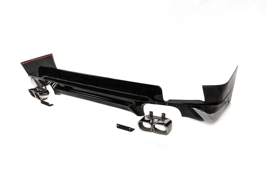 Toyota Land Cruiser Prado 150 2009–2023 Bakdiffusor Modellista (2017, svart) Foto 2
