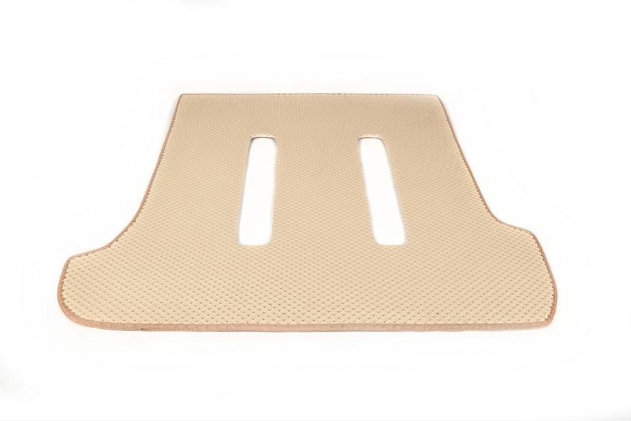 Toyota Land Cruiser Prado 120 2002–2009 Bagagerumsmatta Beige (EVA, 5 eller 7 säten) Image