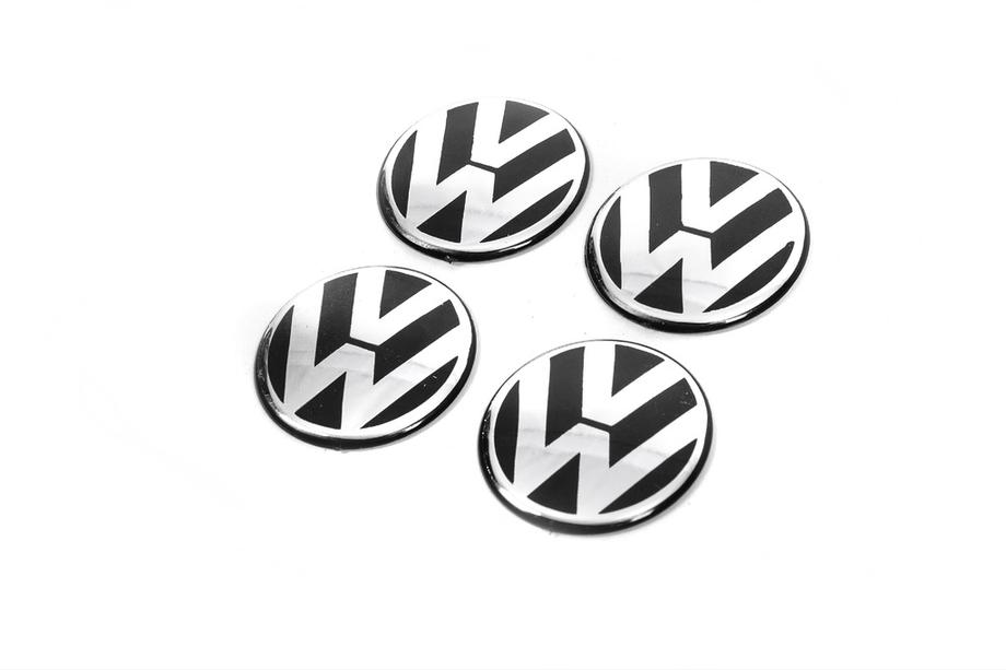 Volkswagen Klistermärken till navkapslar 54 mm vw-0nakl (4 st) Image