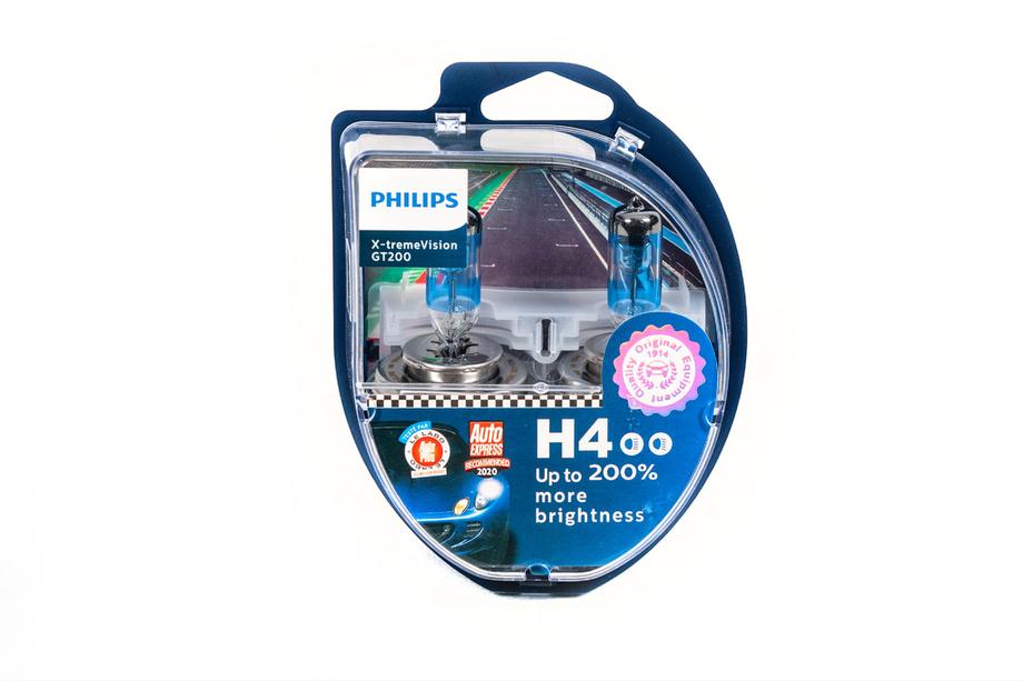 Philips H4 60/55W 12342GT Racing Vision +200% strålkastarlampa Image