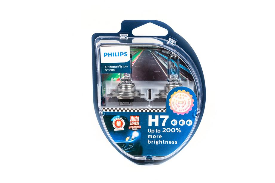Philips H7 55W 12972GT Racing Vision +200% strålkastarlampa Image