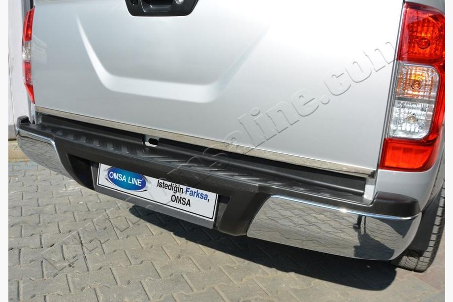 Nissan Navara/NP300 2016– Kantlist för bagagelucka (rostfritt stål) Image