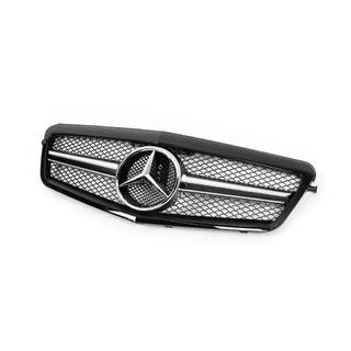 AMG Black frontgrill (2009-2012) Mercedes E-сlass W212 2009–2016 foto 2