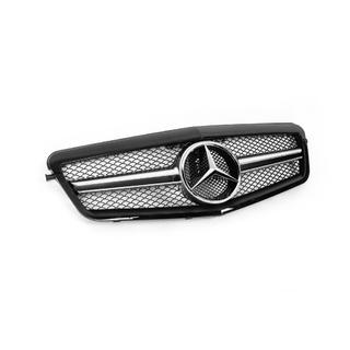 AMG Black frontgrill (2009-2012) Mercedes E-сlass W212 2009–2016 foto 3