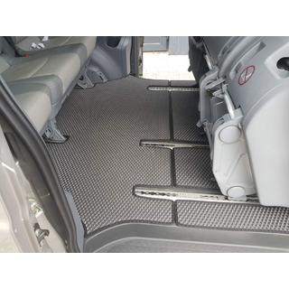 EVA V2 bilmattor (Endast avhämtning, komplett set för hela kupén, svarta) Mercedes Vito W639 2004–2014 foto 1