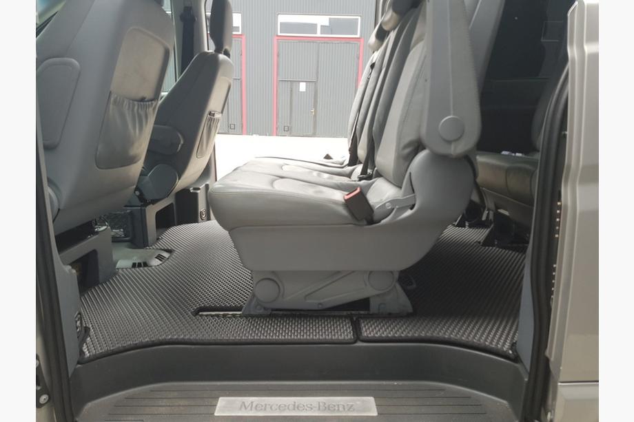 Mercedes Vito W639 2004–2014 EVA V2 bilmattor (Endast avhämtning, komplett set för hela kupén, svarta) Foto 5