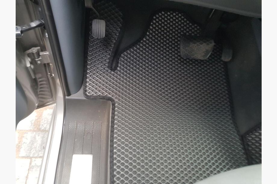 Mercedes Vito W639 2004–2014 EVA V2 bilmattor (Endast avhämtning, komplett set för hela kupén, svarta) Foto 14