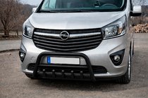 Fiat Talento 2016– Frontbåge WT003 Black (rostfritt) foto 1