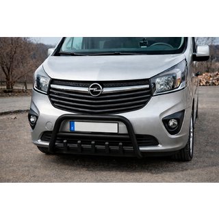 Frontbåge WT003 Black (rostfritt) Fiat Talento 2016– foto 1
