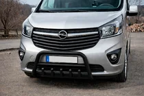 Nissan NV300/Primastar 2016– Frontbåge WT003 Black (rostfritt) foto 1