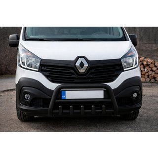 Frontbåge WT003 Black (rostfritt) Nissan NV300/Primastar 2016– foto 2